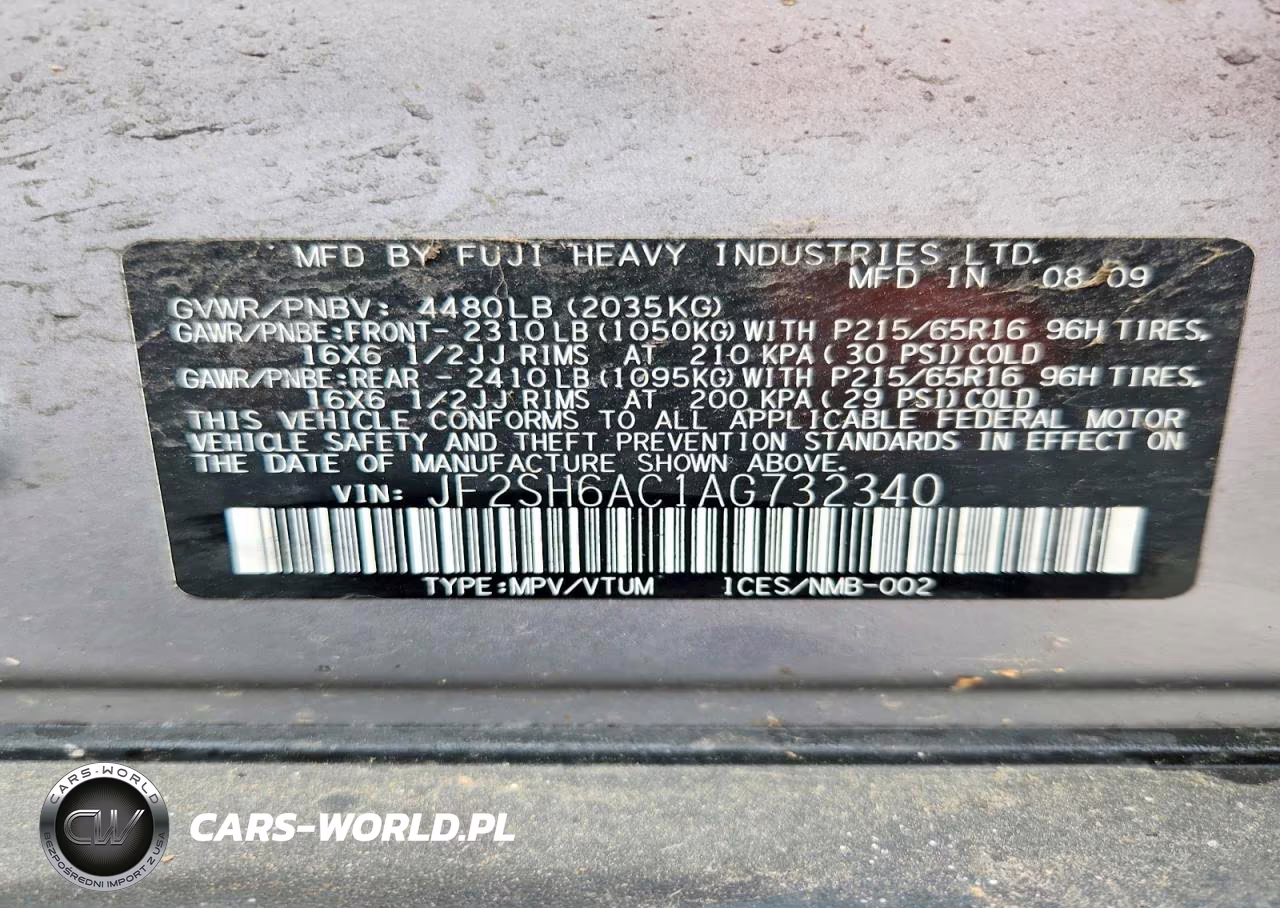 2006 Subaru Forester VIN:JF2SH6AC1AG732340 - 13