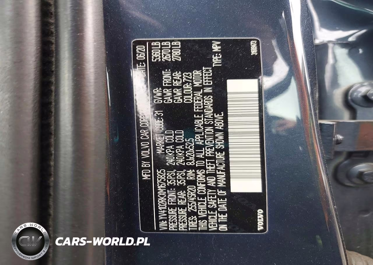 2021 Volvo Xc60 T5 Momentum VIN:YV4102RKXM1675825 - 13