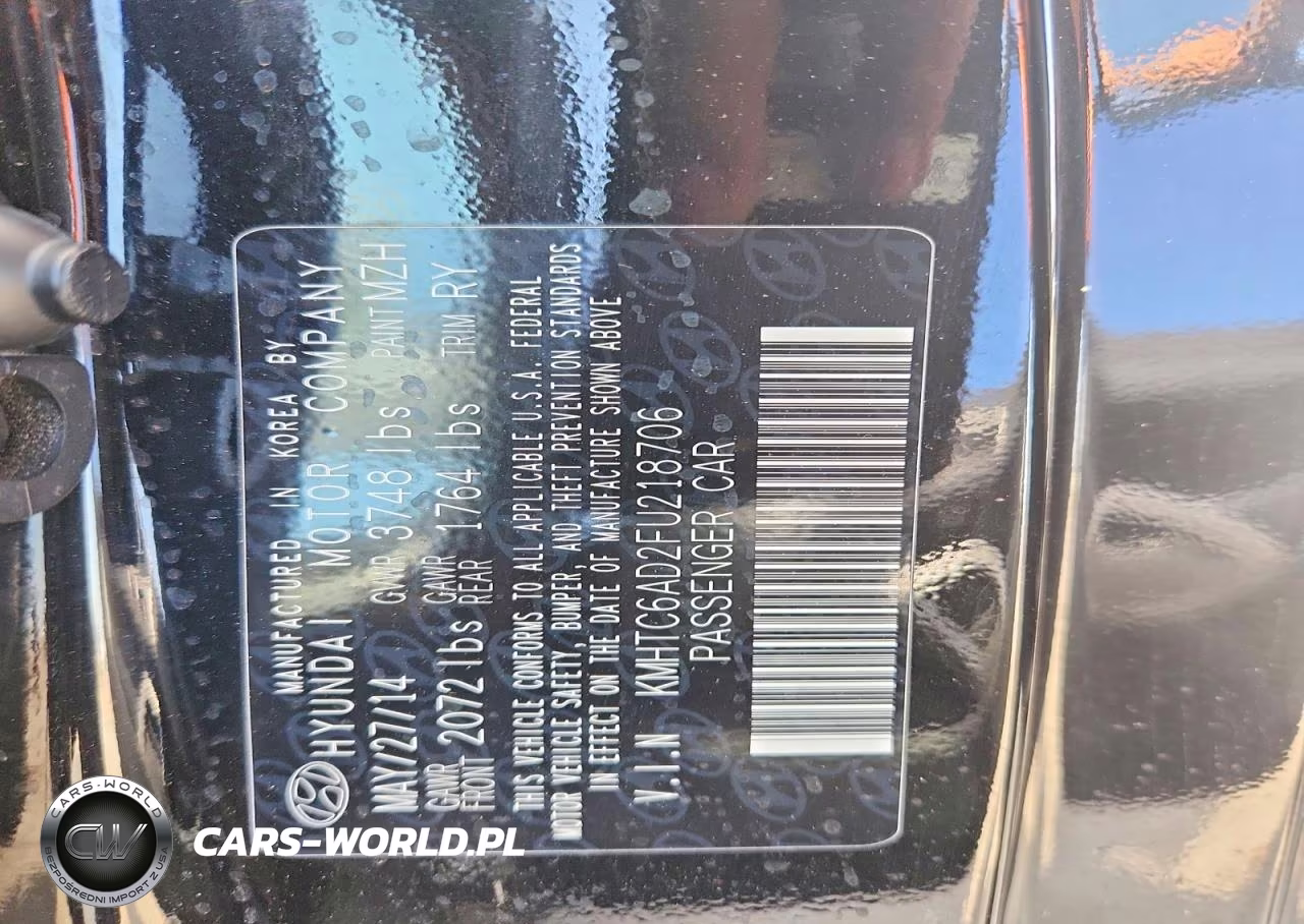 2015 Hyundai Veloster Re:flex VIN:KMHTC6AD2FU218706 - 12