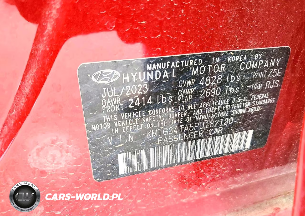 2023 Genesis G70 2.0T VIN:KMTG34TA5PU132130 - 12