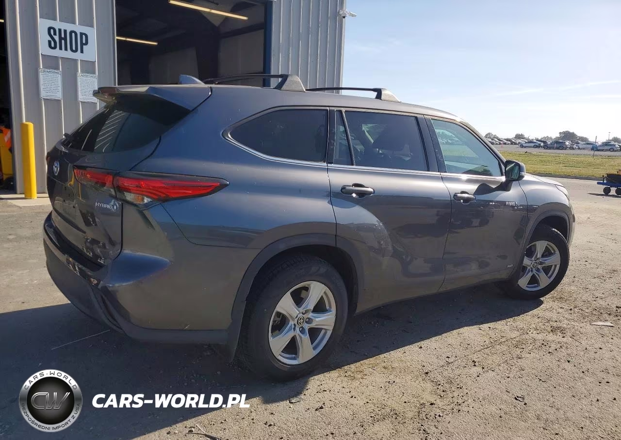 2020 Toyota Highlander Hybrid Le VIN:5TDBBRCH8LS503964 - 3