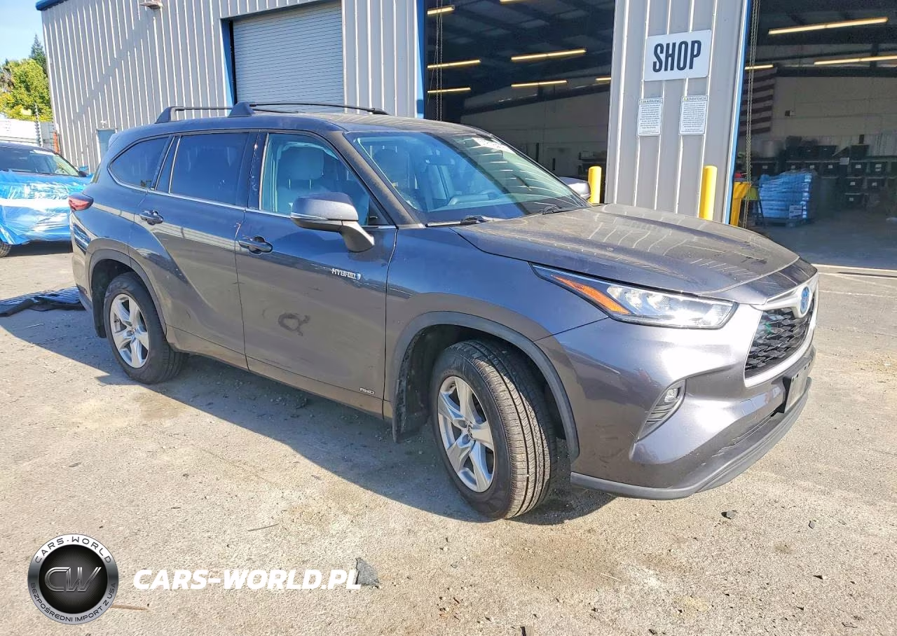 2020 Toyota Highlander Hybrid Le VIN:5TDBBRCH8LS503964 - 4