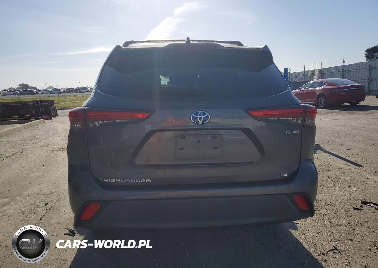 2020 Toyota Highlander Hybrid Le VIN:5TDBBRCH8LS503964 - 6