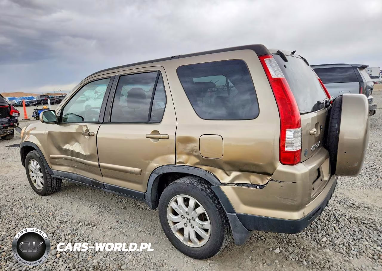2006 Honda Cr-V Se VIN:JHLRD78966C039127 - 2