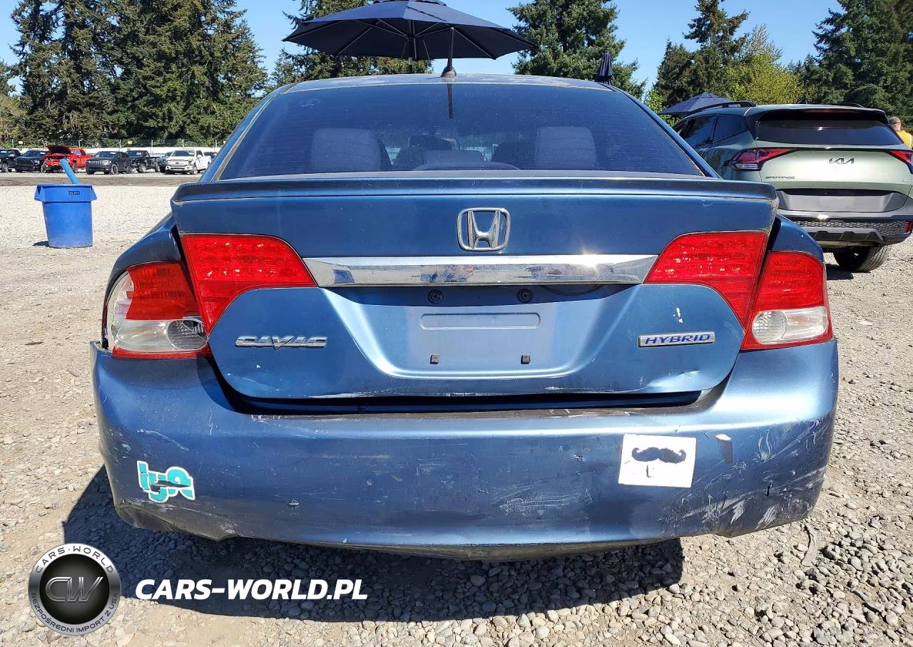 2010 Honda Civic Hybrid VIN:JHMFA3F26AS001532 - 6