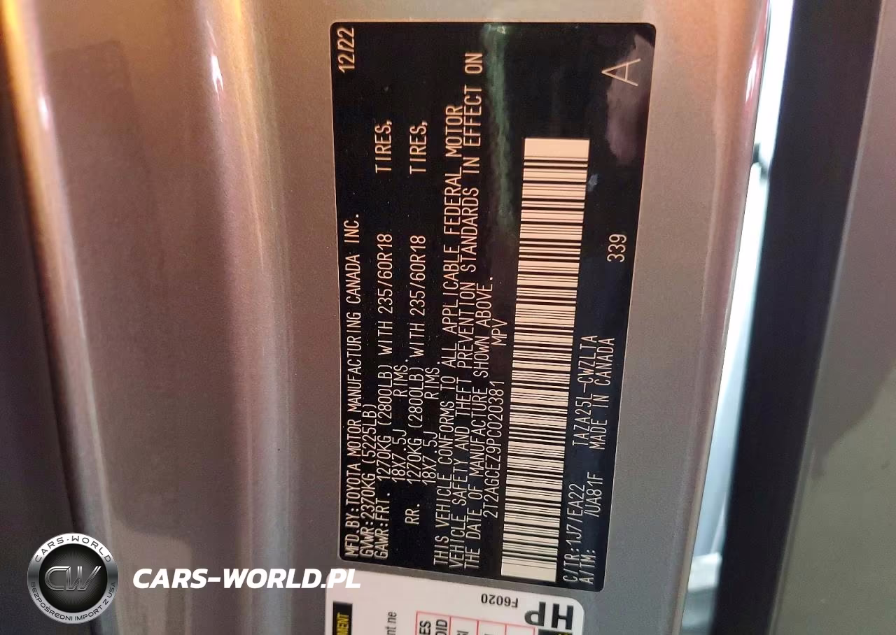 2023 Lexus Nx 350 VIN:2T2AGCEZ9PC020381 - 13