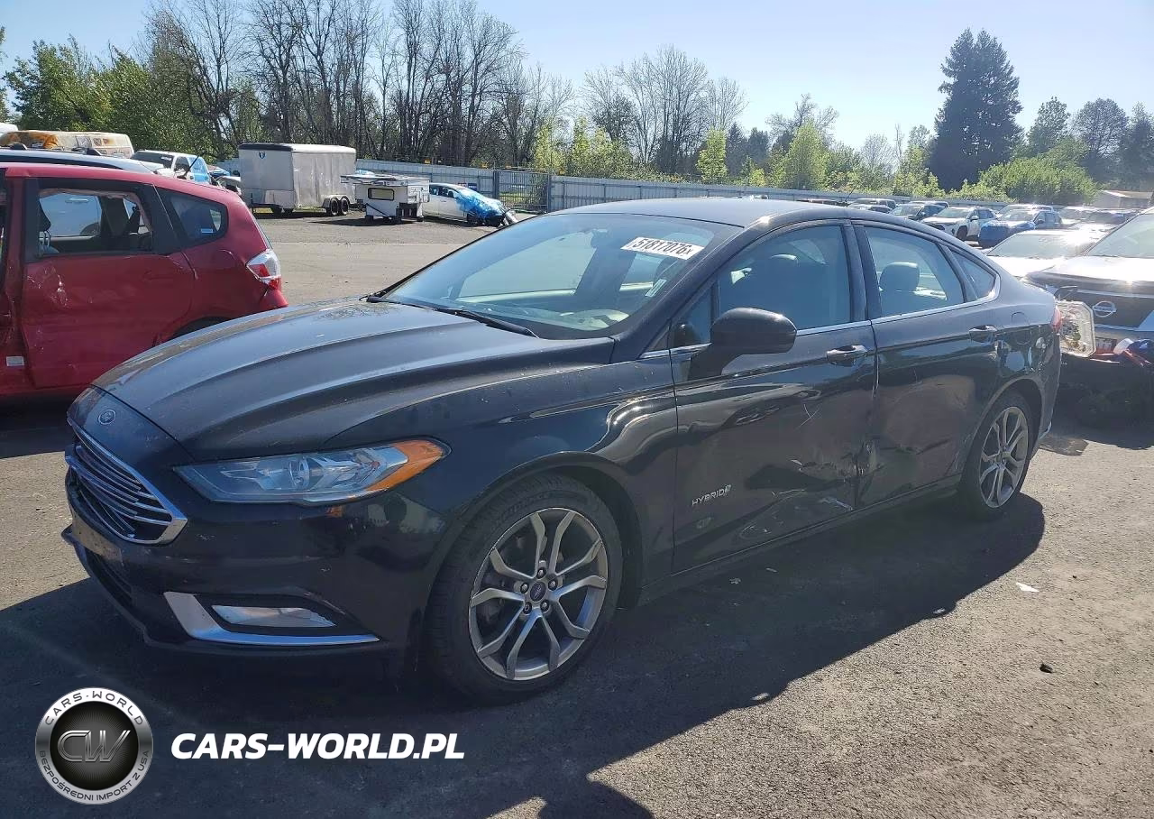 2017 Ford Fusion Se Hybrid