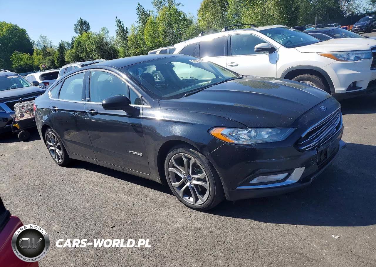 2017 Ford Fusion Se Hybrid VIN:3FA6P0LU7HR316341 - 4