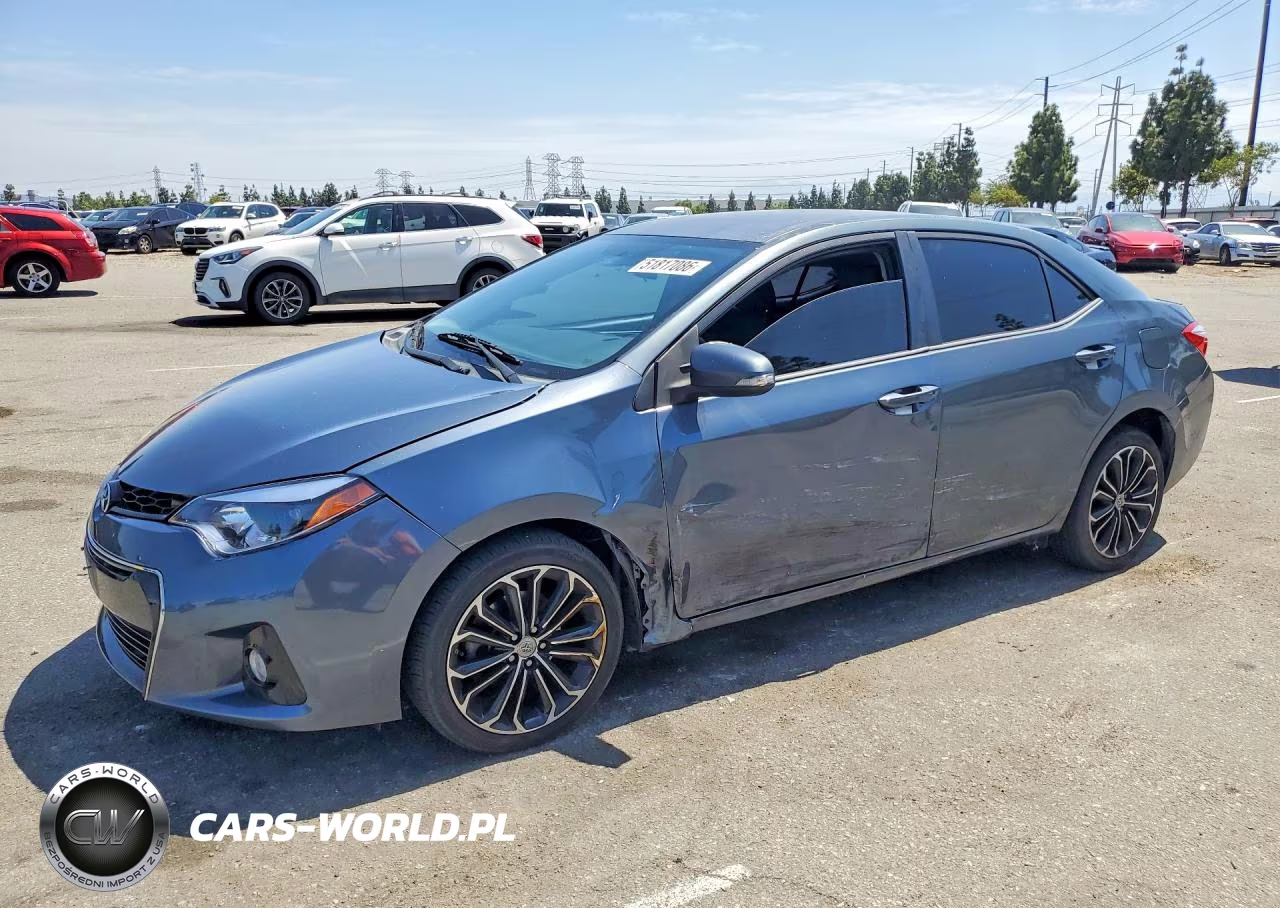 2014 Toyota Corolla S Plus