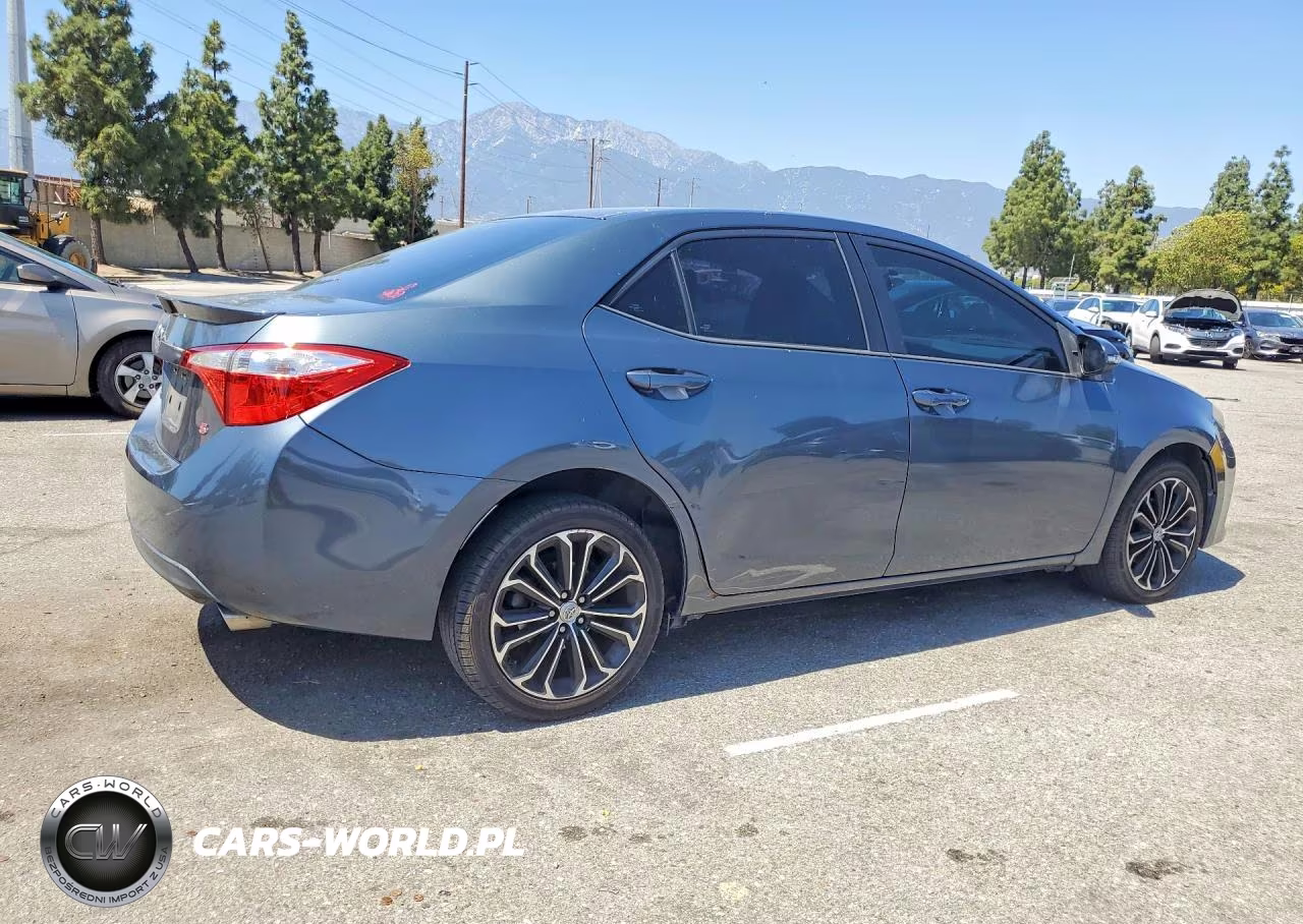 2014 Toyota Corolla S Plus VIN:5YFBURHE7EP104273 - 3