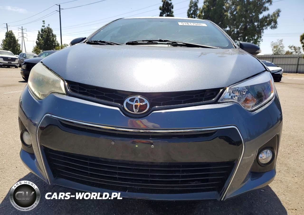 2014 Toyota Corolla S Plus VIN:5YFBURHE7EP104273 - 5
