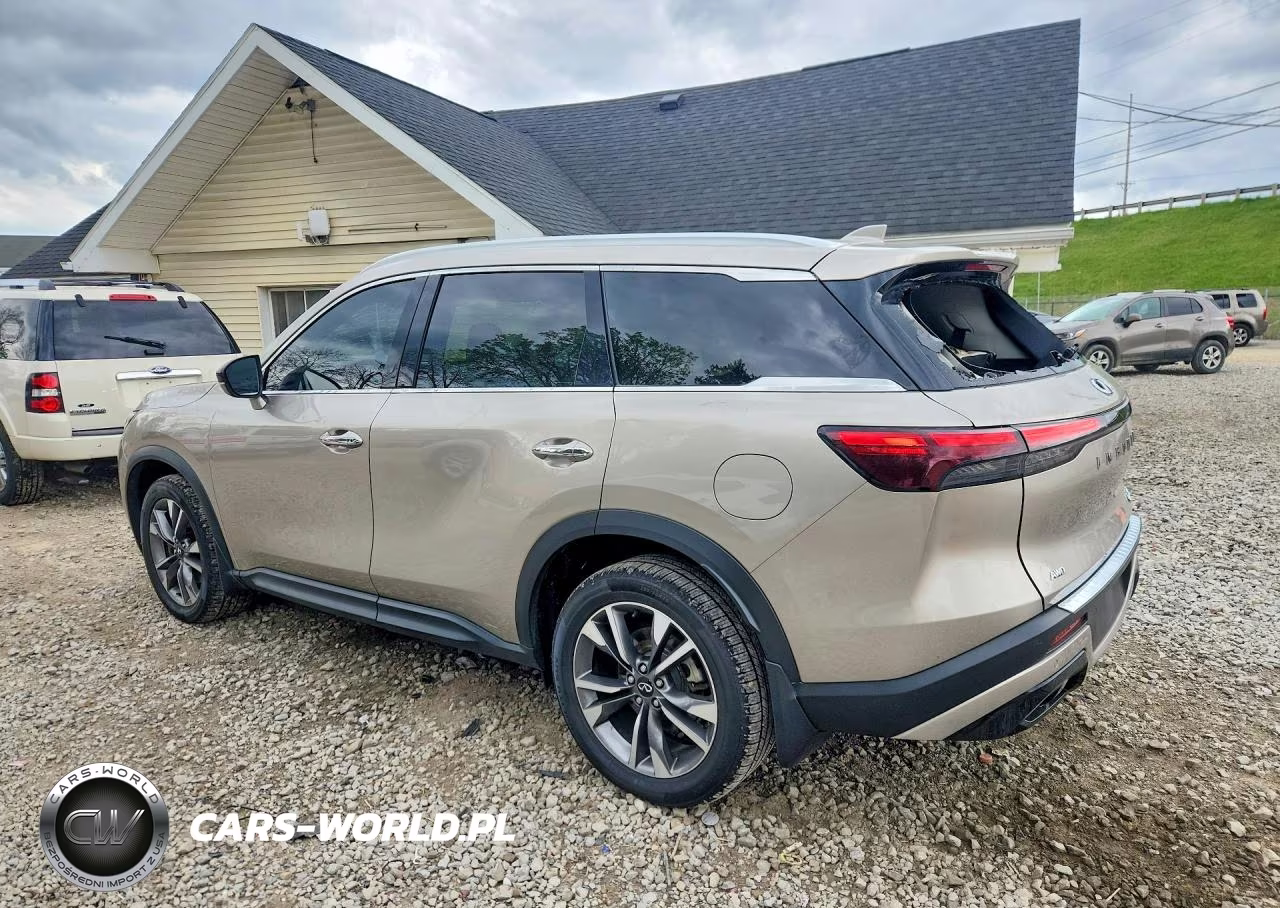 2023 Infiniti Qx60 Luxe VIN:5N1DL1FS7PC350172 - 2