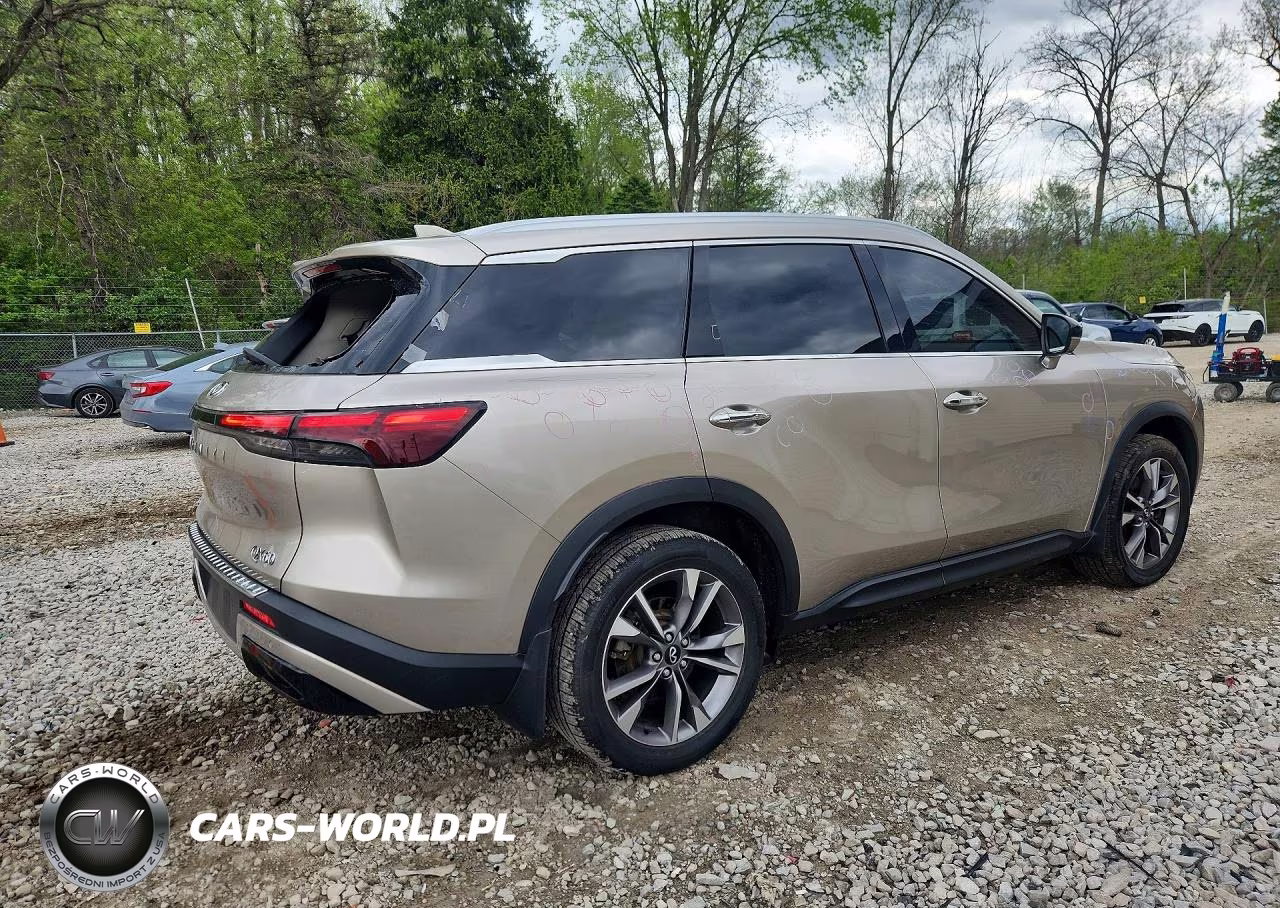 2023 Infiniti Qx60 Luxe VIN:5N1DL1FS7PC350172 - 3