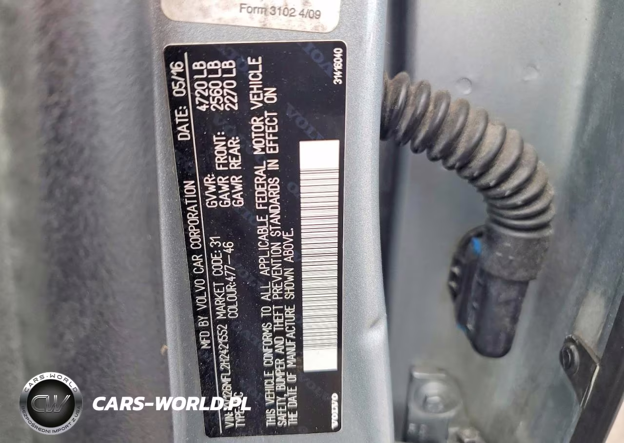 2017 Volvo S60 VIN:YV126MFL2H2421552 - 13
