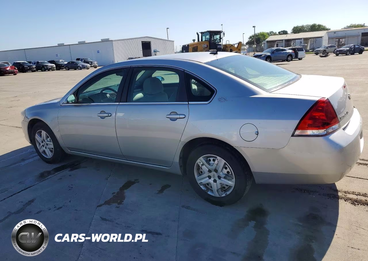2008 Chevrolet Impala Ls VIN:2G1WB58N881344296 - 2