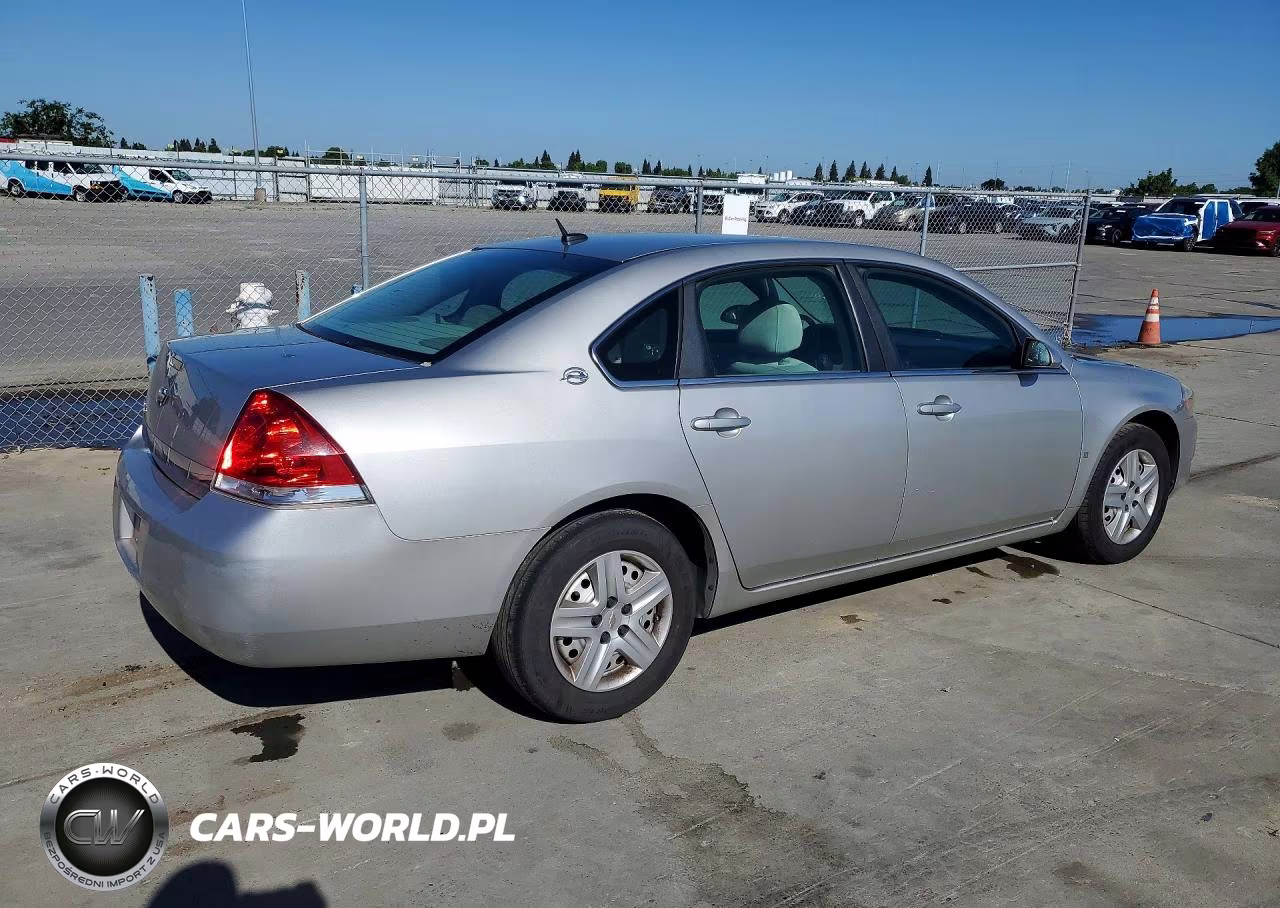 2008 Chevrolet Impala Ls VIN:2G1WB58N881344296 - 3