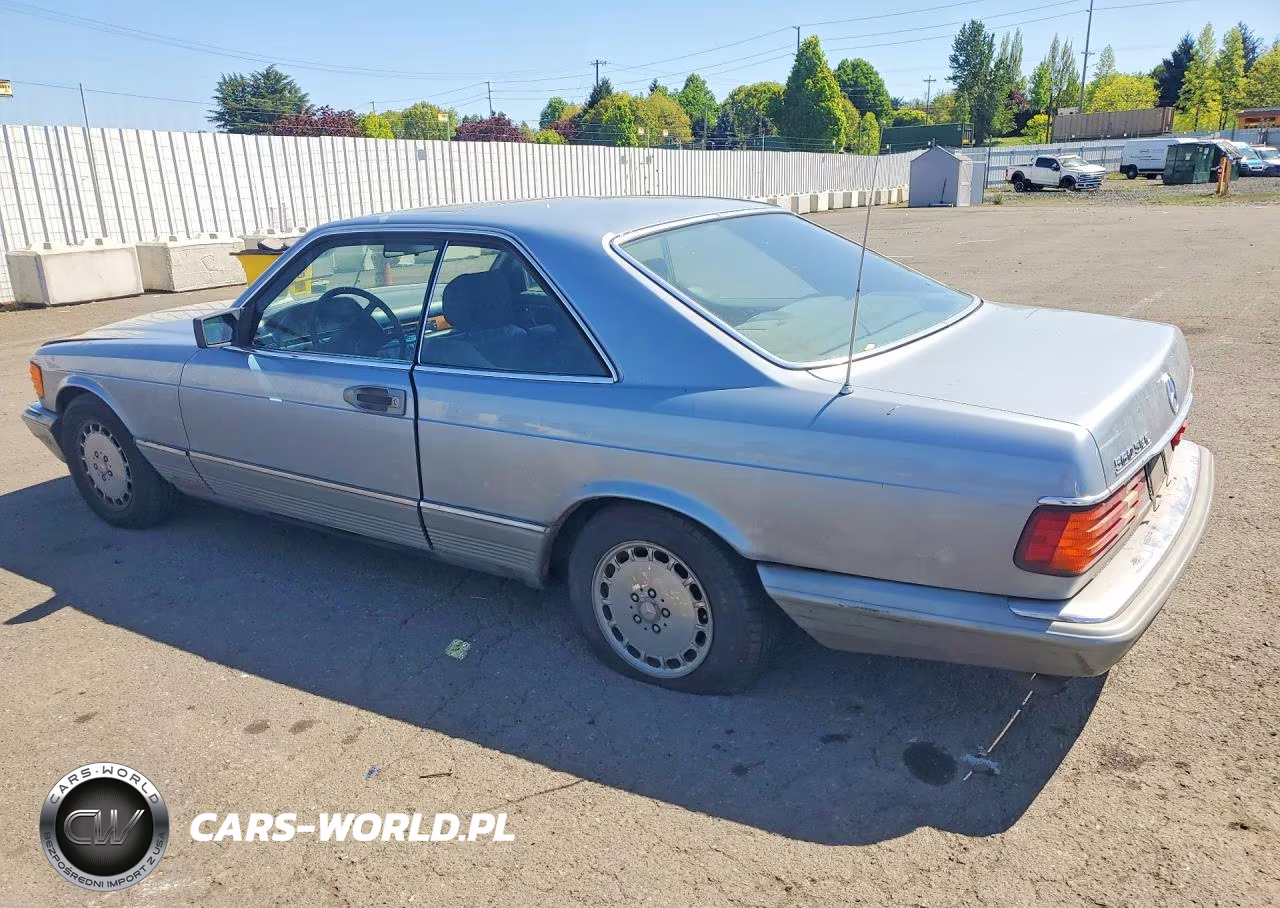 1982 Mercedes-Benz 380 Sec VIN:WDBCA43A6CB001733 - 2