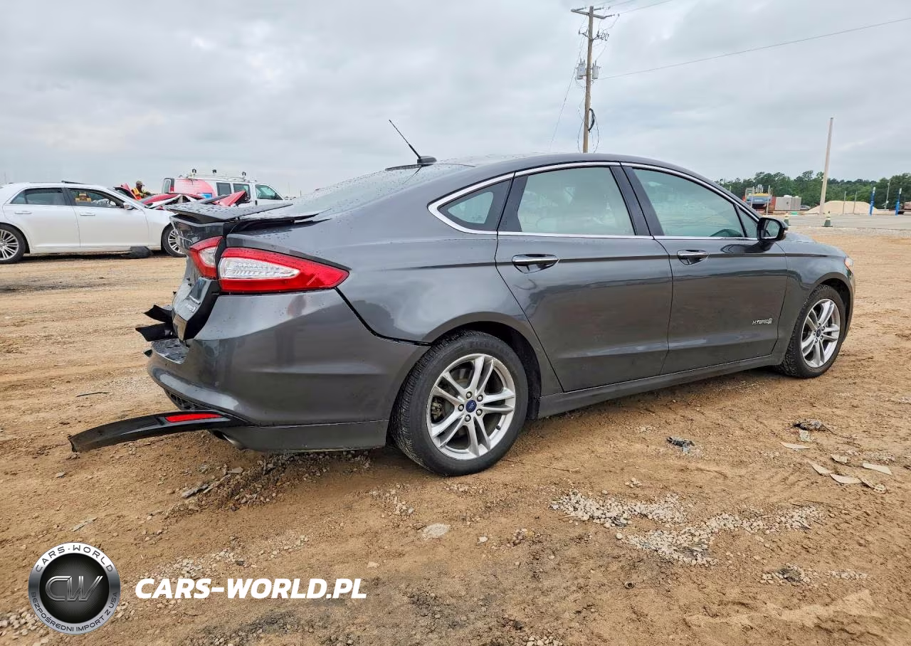 2015 Ford Fusion Titanium Hev VIN:3FA6P0RU1FR229930 - 3
