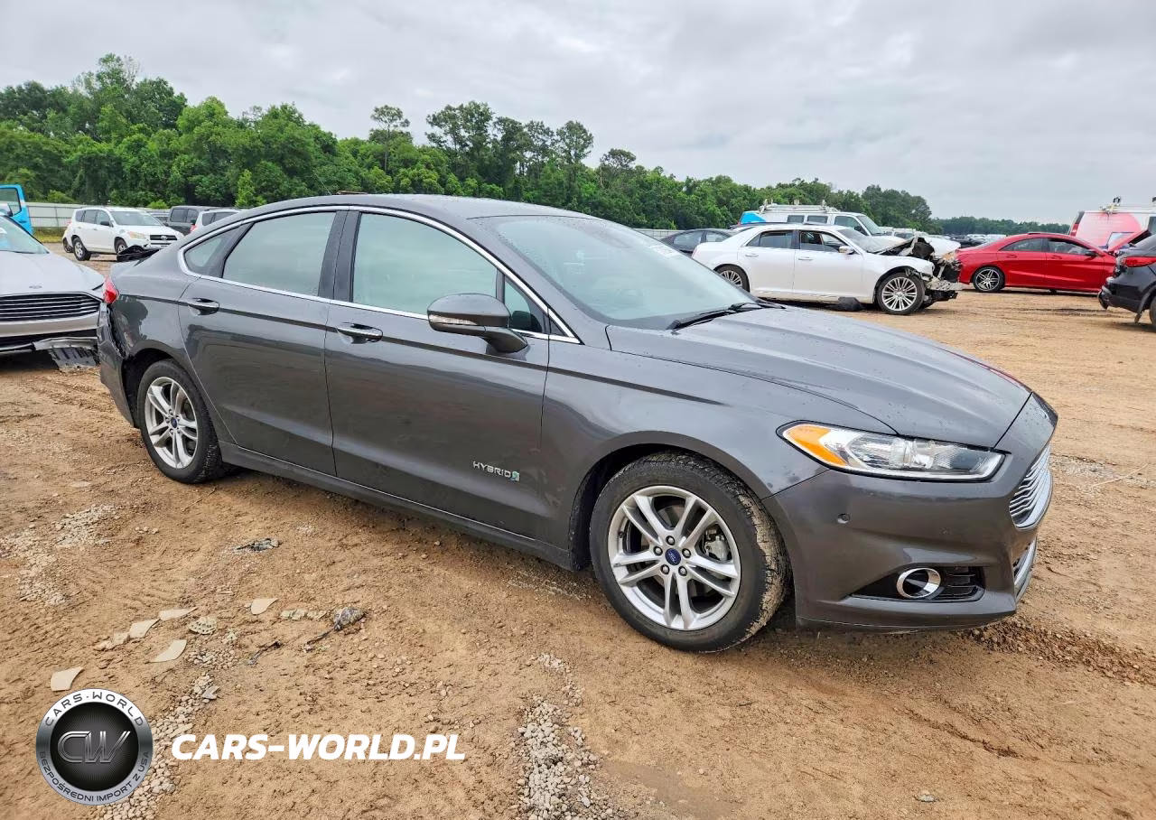 2015 Ford Fusion Titanium Hev VIN:3FA6P0RU1FR229930 - 4