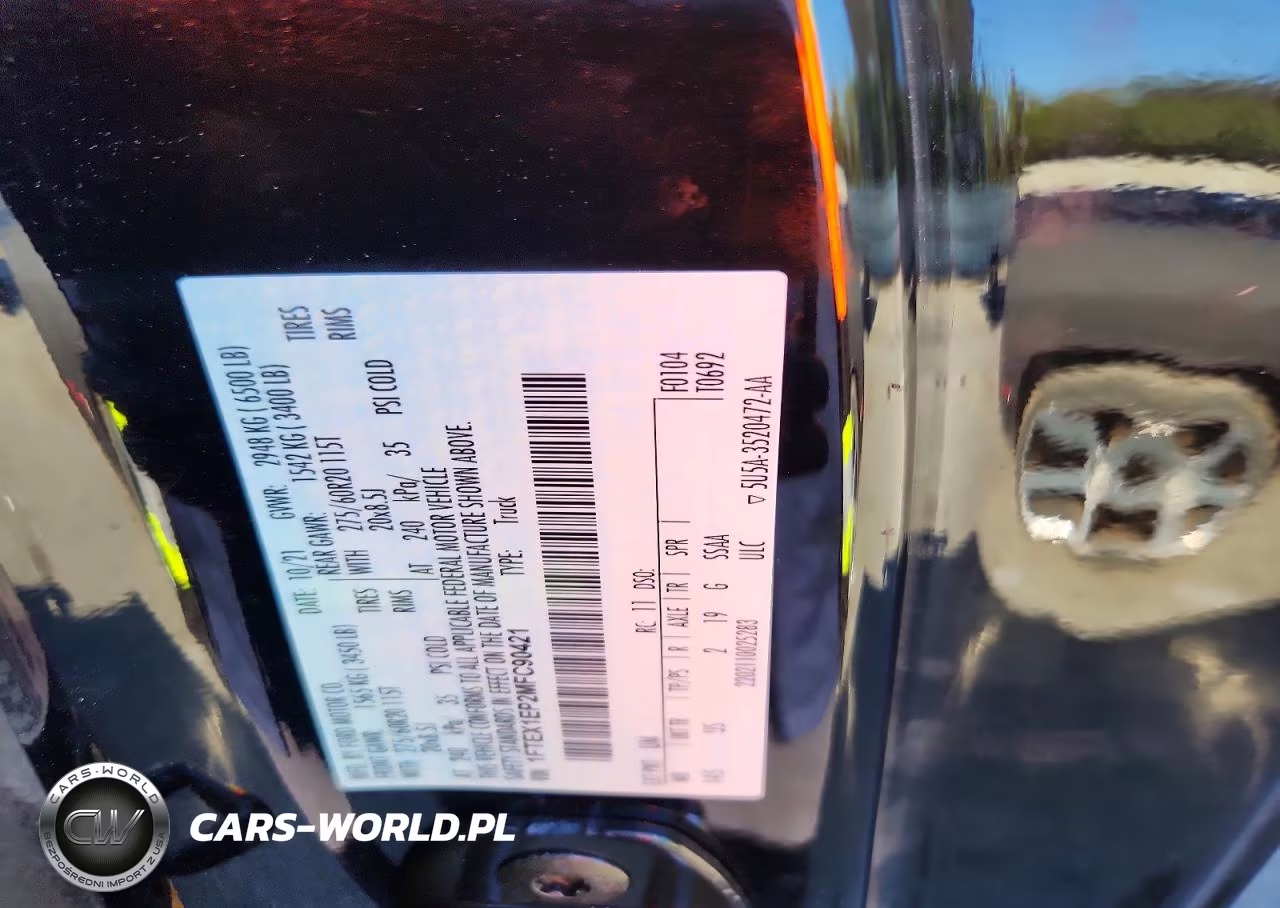 2021 Ford F150 Super Cab VIN:1FTEX1EP2MFC90421 - 13