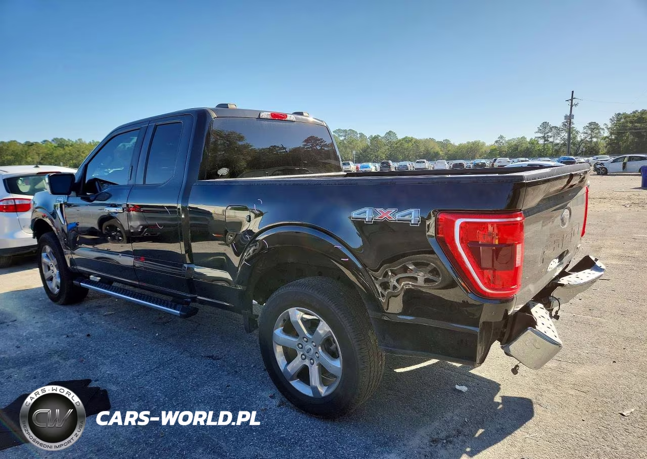 2021 Ford F150 Super Cab VIN:1FTEX1EP2MFC90421 - 2
