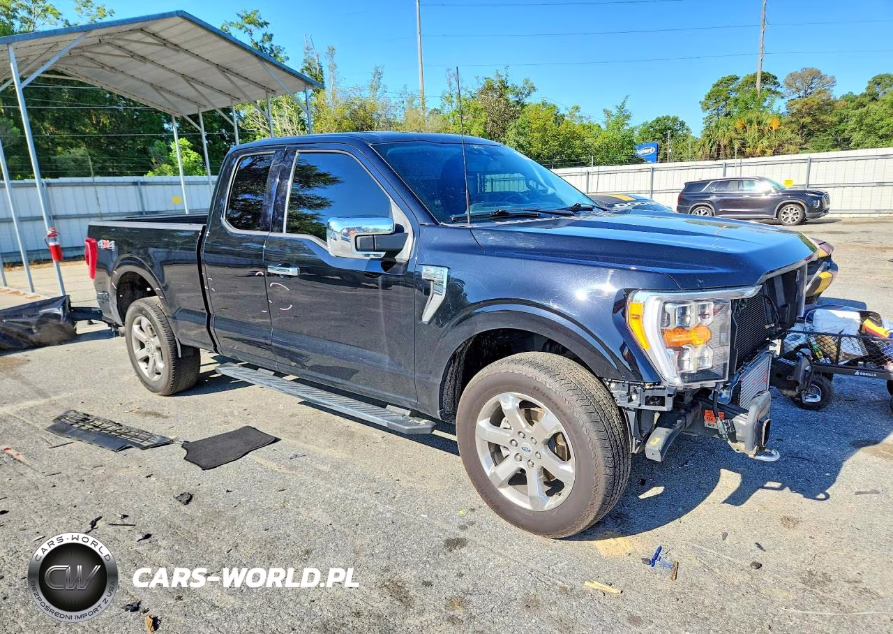 2021 Ford F150 Super Cab VIN:1FTEX1EP2MFC90421 - 4