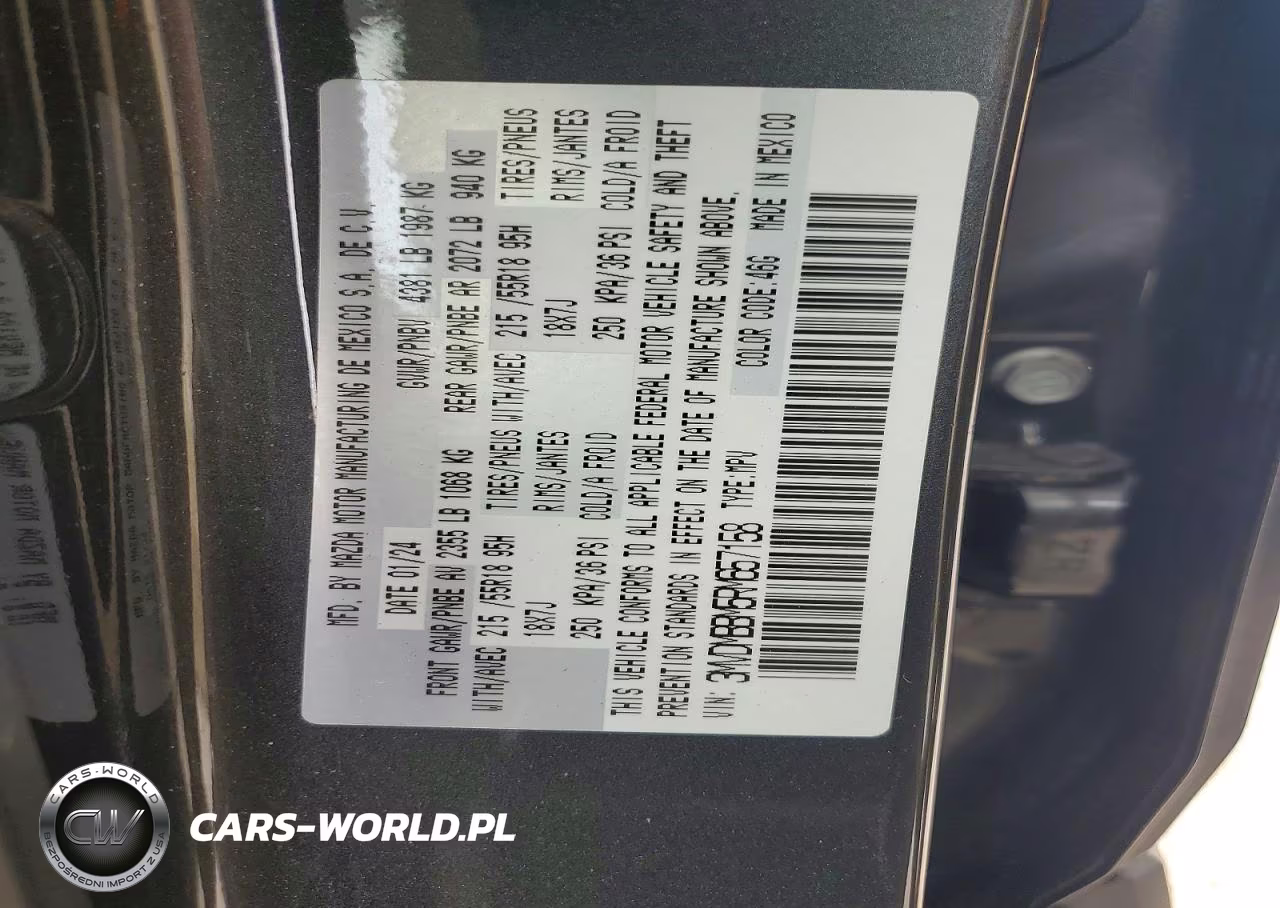 2024 Mazda Cx-30 Select VIN:3MVDMBBM5RM657158 - 13