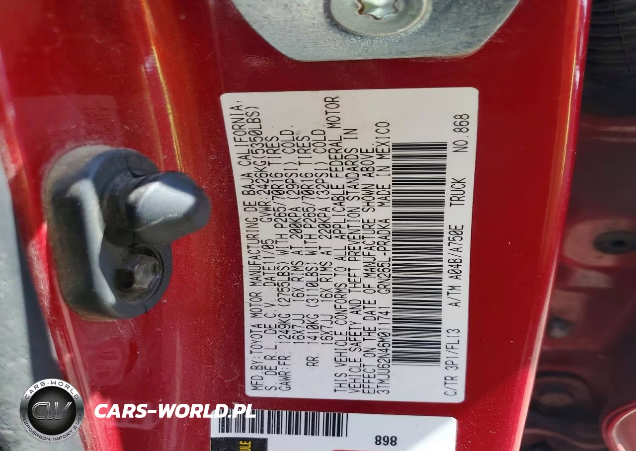 2006 Toyota Tacoma Double Cab Prerunner VIN:3TMJU62N46M011741 - 12