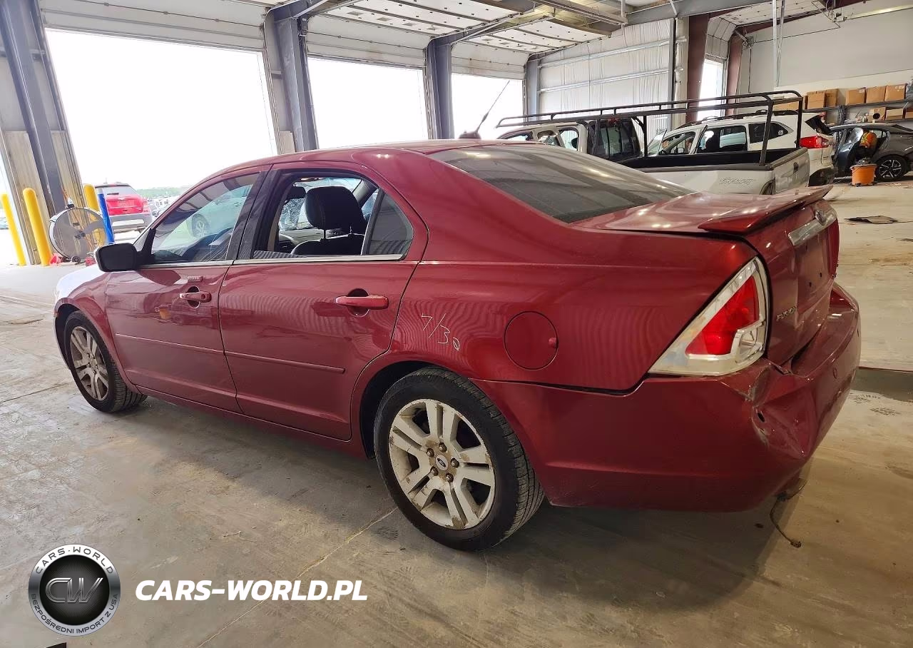 2008 Ford Fusion Sel VIN:3FAHP08178R180428 - 2