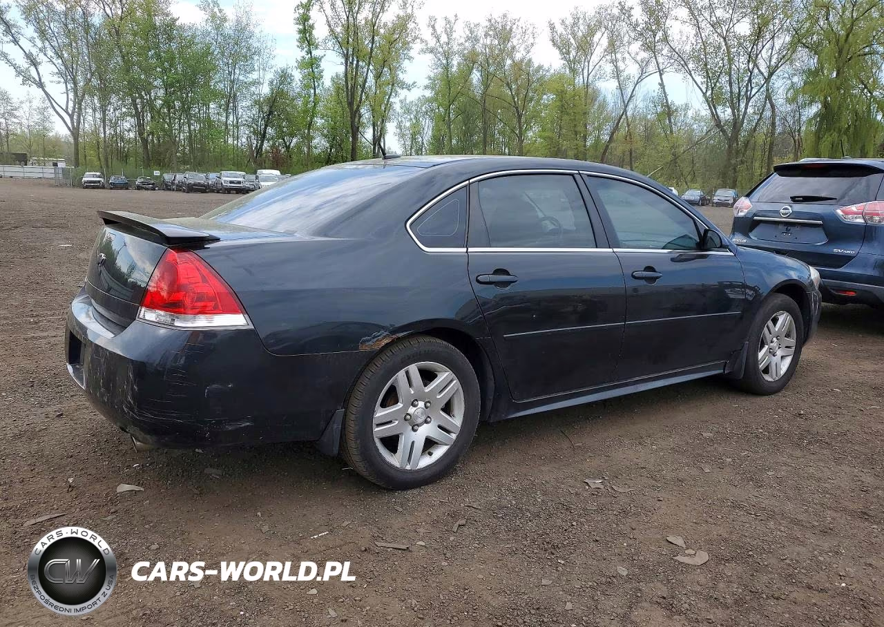 2012 Chevrolet Impala Lt VIN:2G1WB5E38C1252309 - 3