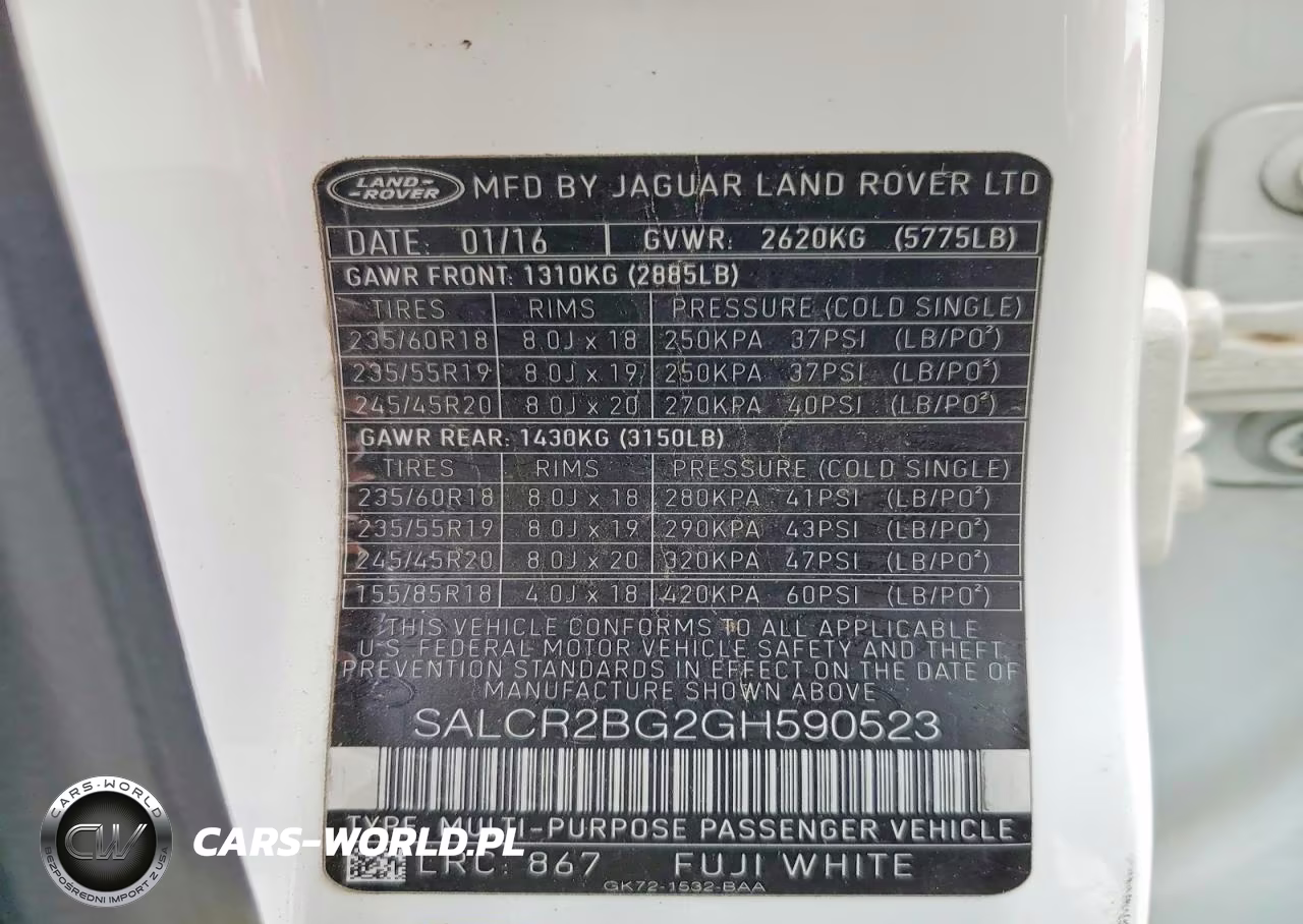 2016 Land Rover Discovery Sport Hse VIN:SALCR2BG2GH590523 - 12