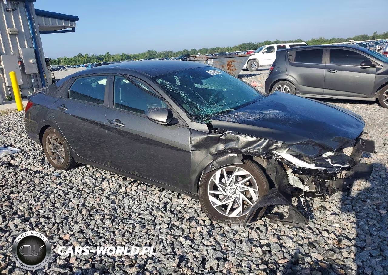 2024 Hyundai Elantra Sel VIN:KMHLM4DG1RU706394 - 4