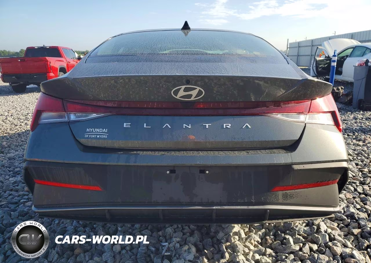 2024 Hyundai Elantra Sel VIN:KMHLM4DG1RU706394 - 6