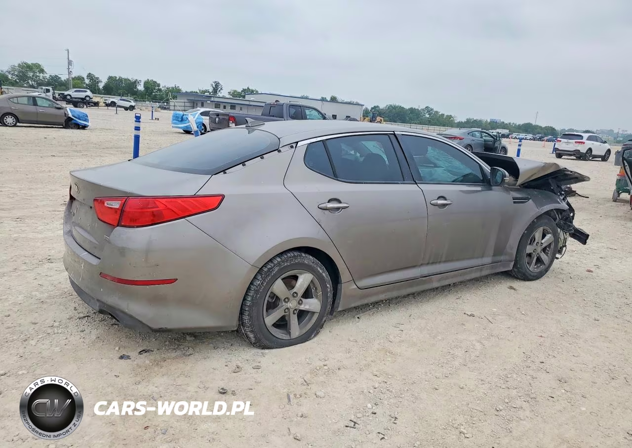 2015 Kia Optima Lx VIN:5XXGM4A7XFG448274 - 3