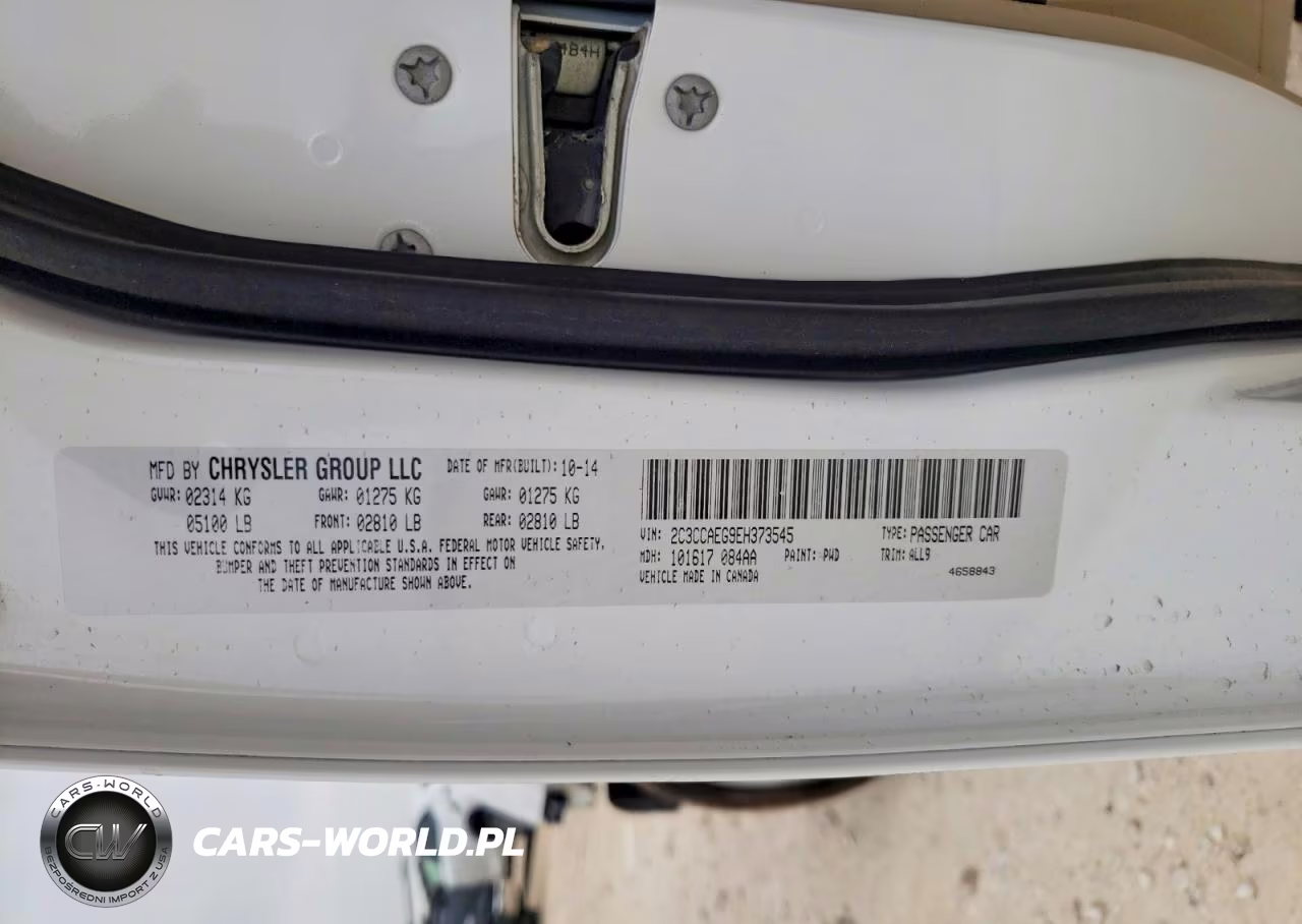 2014 Chrysler 300C VIN:2C3CCAEG9EH373545 - 13