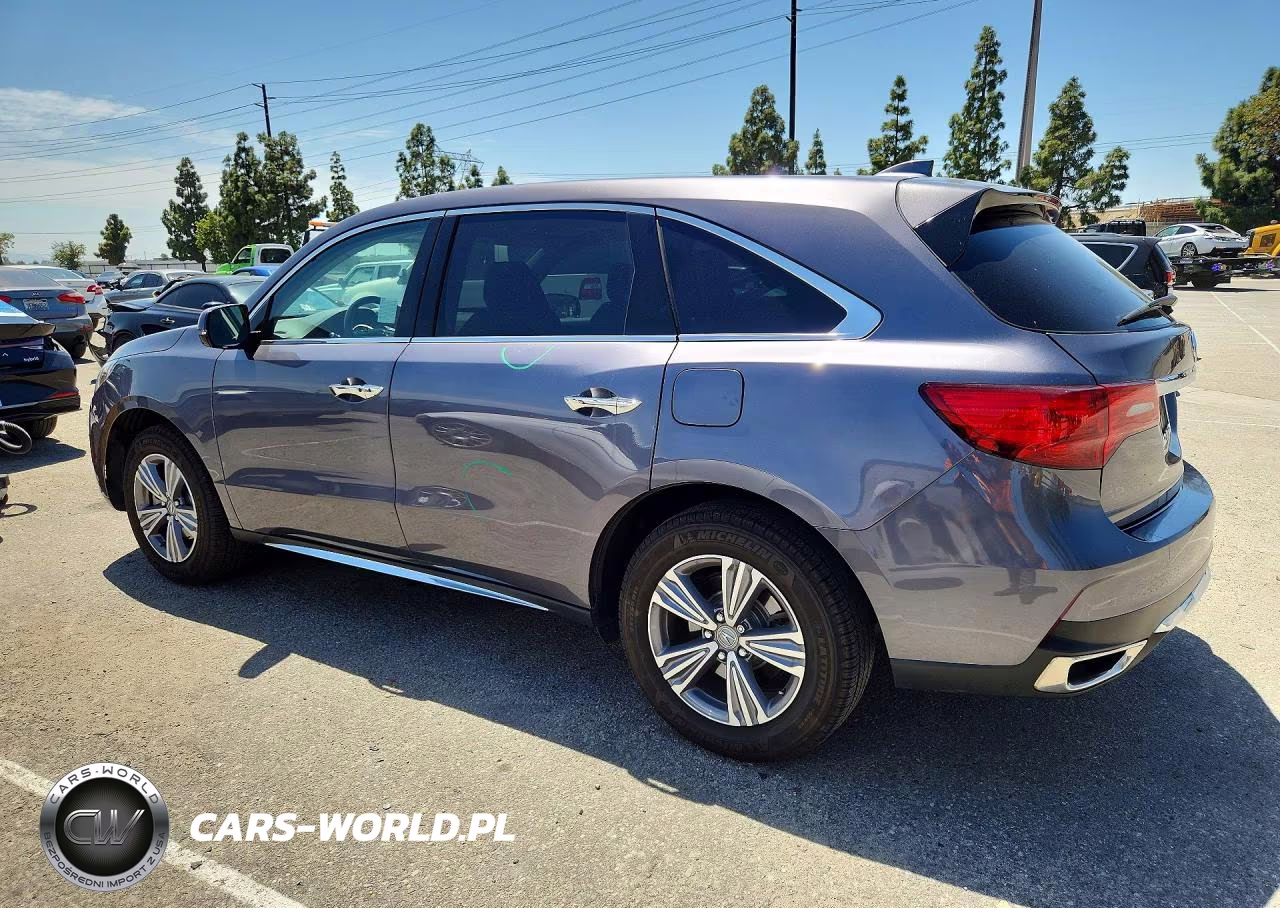 2020 Acura Mdx VIN:5J8YD4H39LL021673 - 2