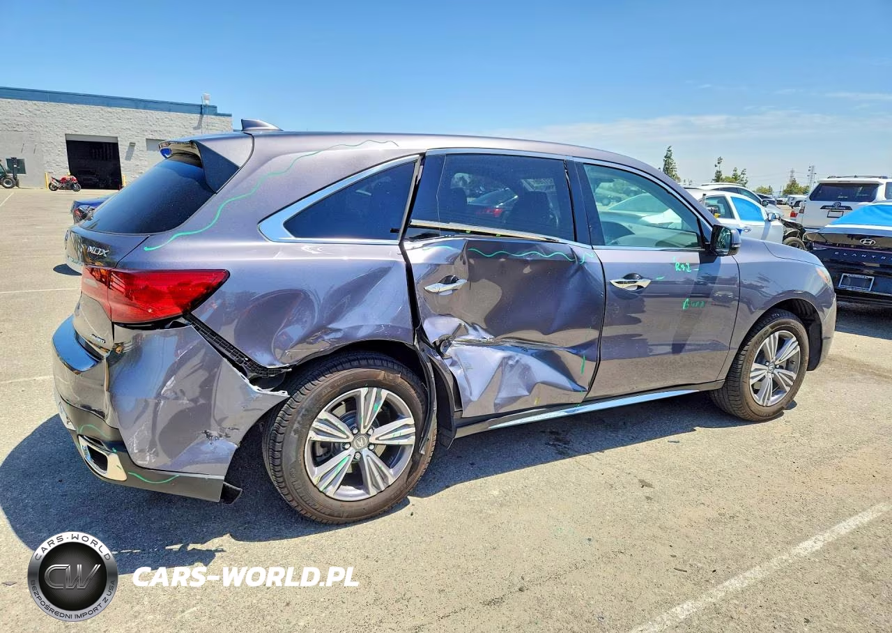 2020 Acura Mdx VIN:5J8YD4H39LL021673 - 3