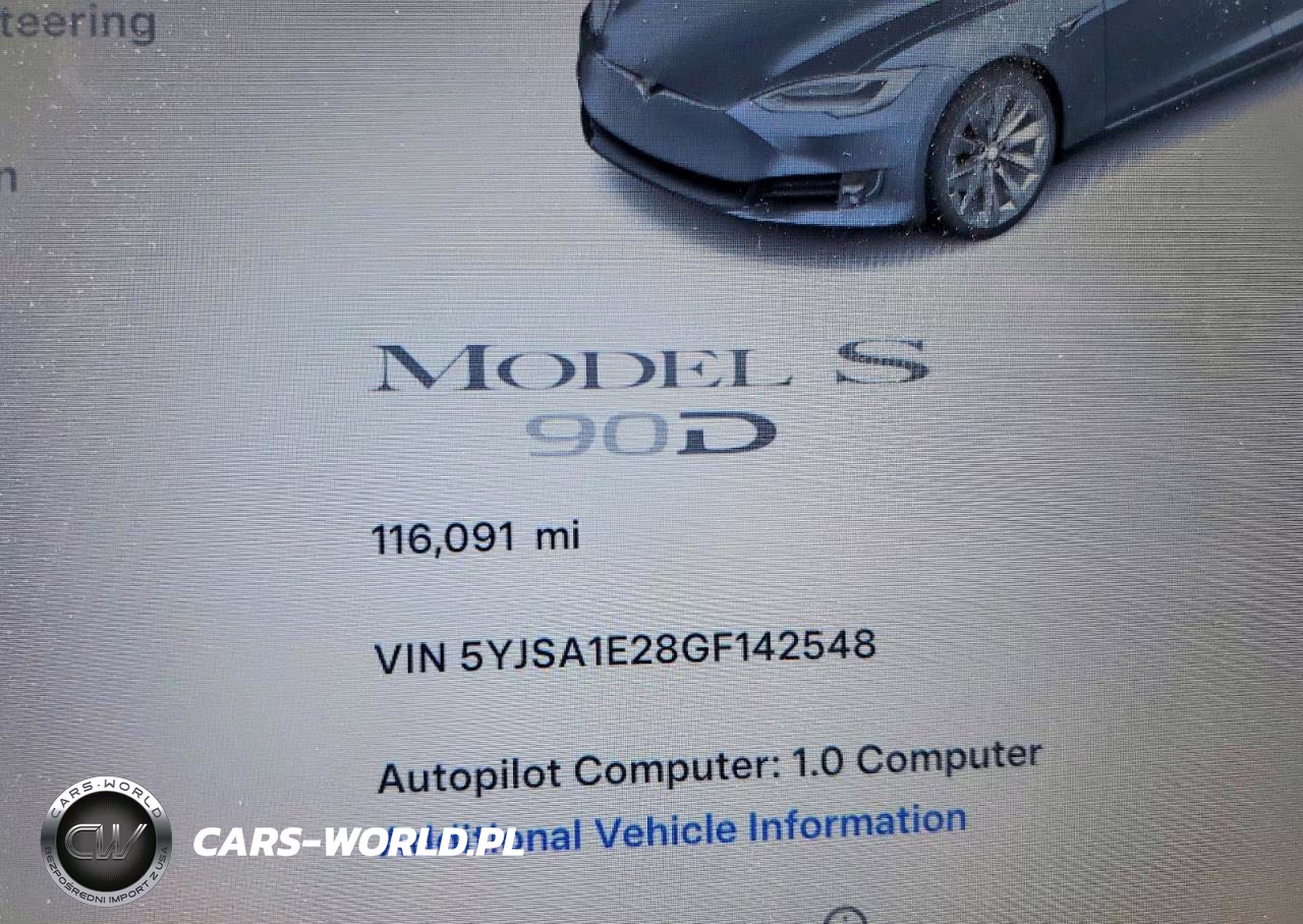 2016 Tesla Model S VIN:5YJSA1E28GF142548 - 9