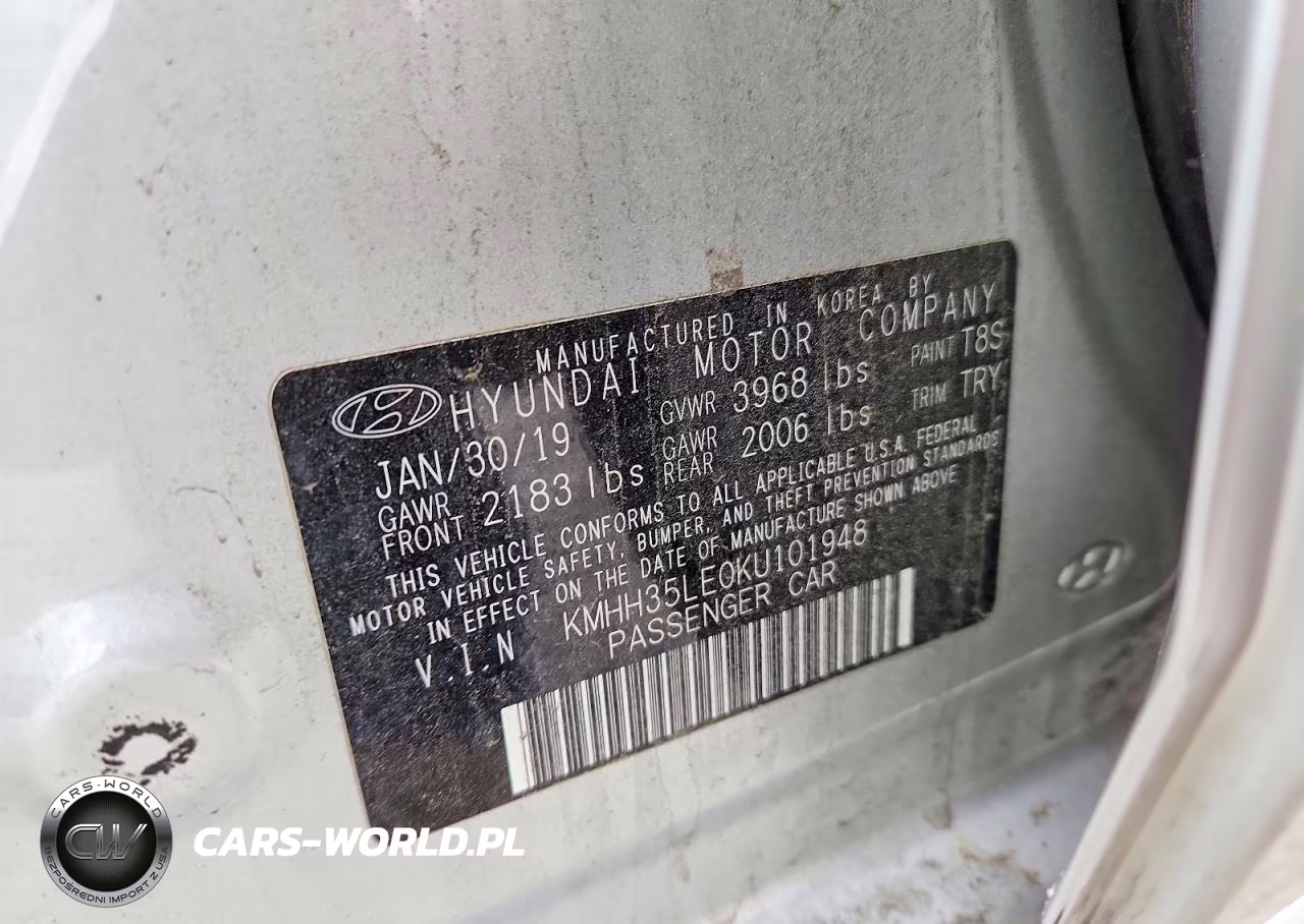 2019 Hyundai Elantra Gt Base VIN:KMHH35LE0KU101948 - 13