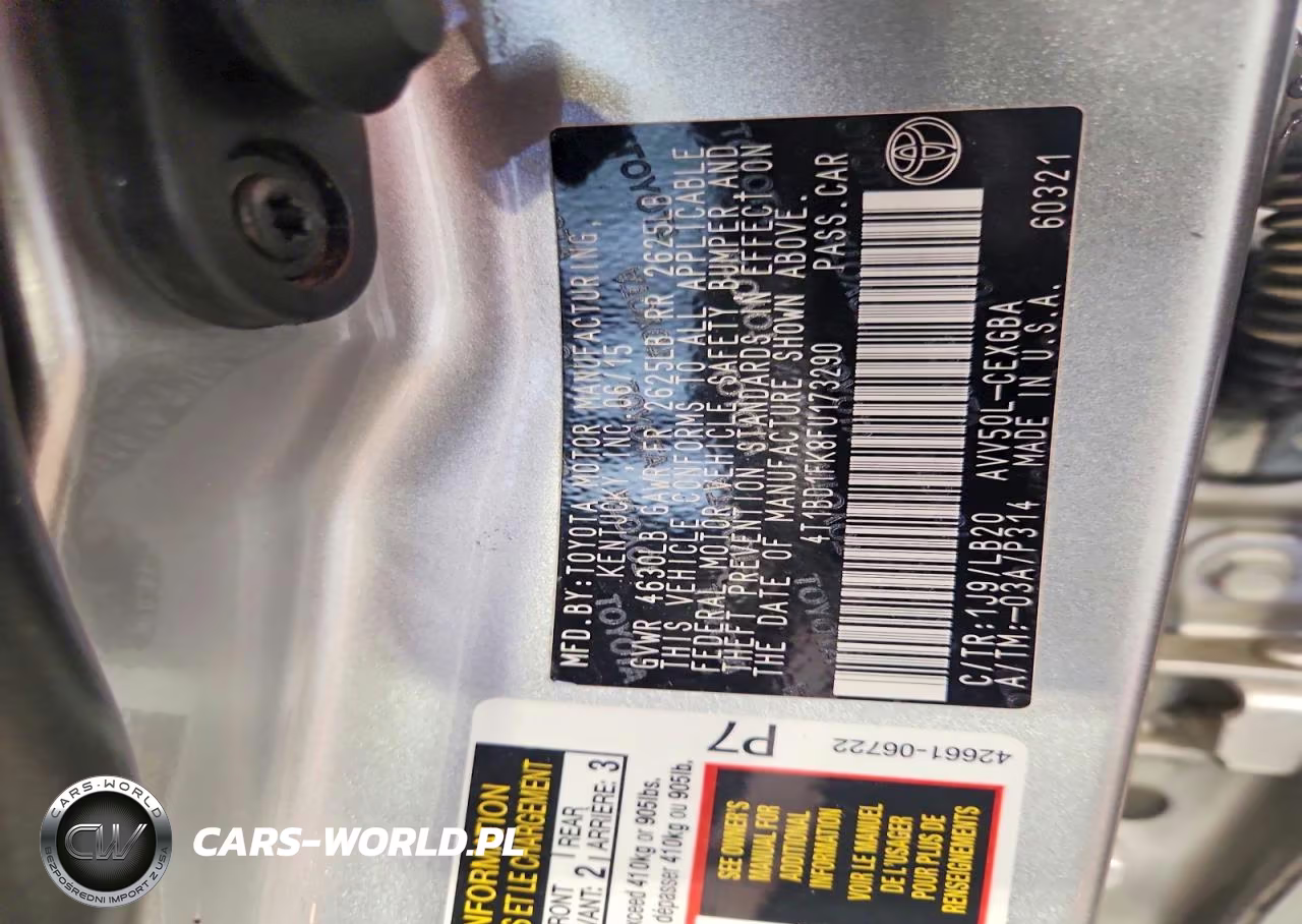 2015 Toyota Camry Hybrid Xle VIN:4T1BD1FK8FU173290 - 12