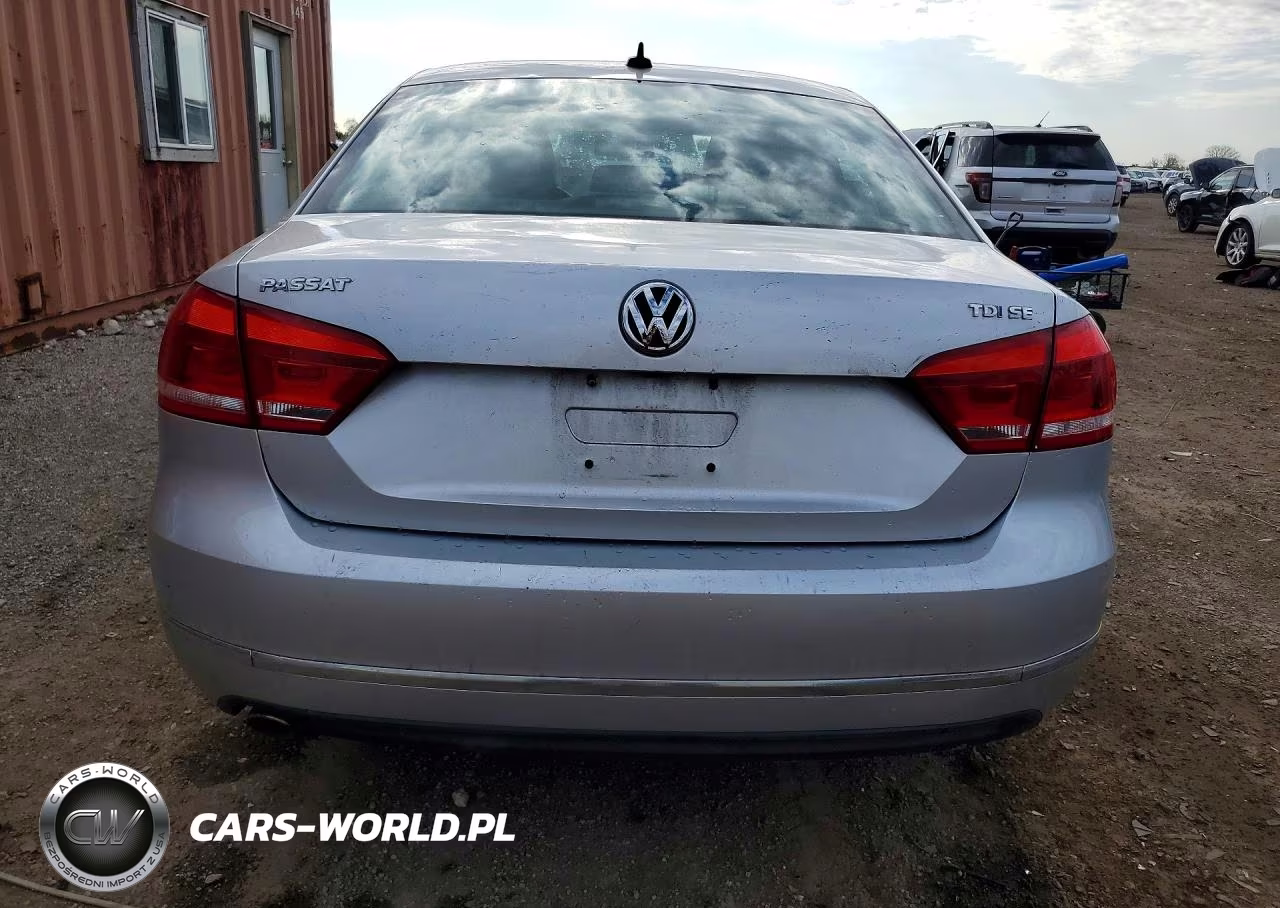 2013 Volkswagen Passat Se VIN:1VWBN7A34DC066645 - 6