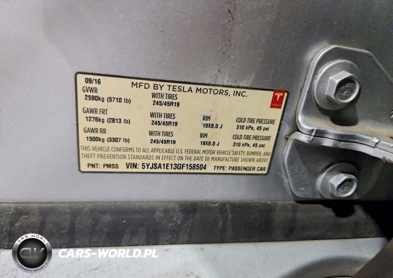 2016 Tesla Model S VIN:5YJSA1E13GF158504 - 12