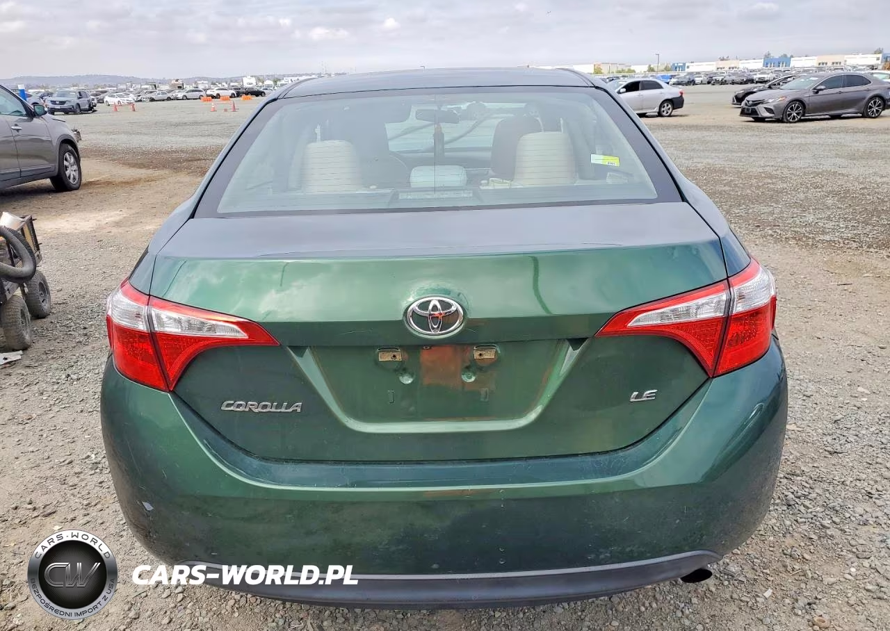 2015 Toyota Corolla Le Plus VIN:5YFBURHE9FP219829 - 6