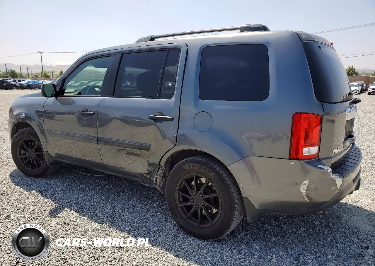 2012 Honda Pilot Lx VIN:5FNYF3H27CB032894 - 2
