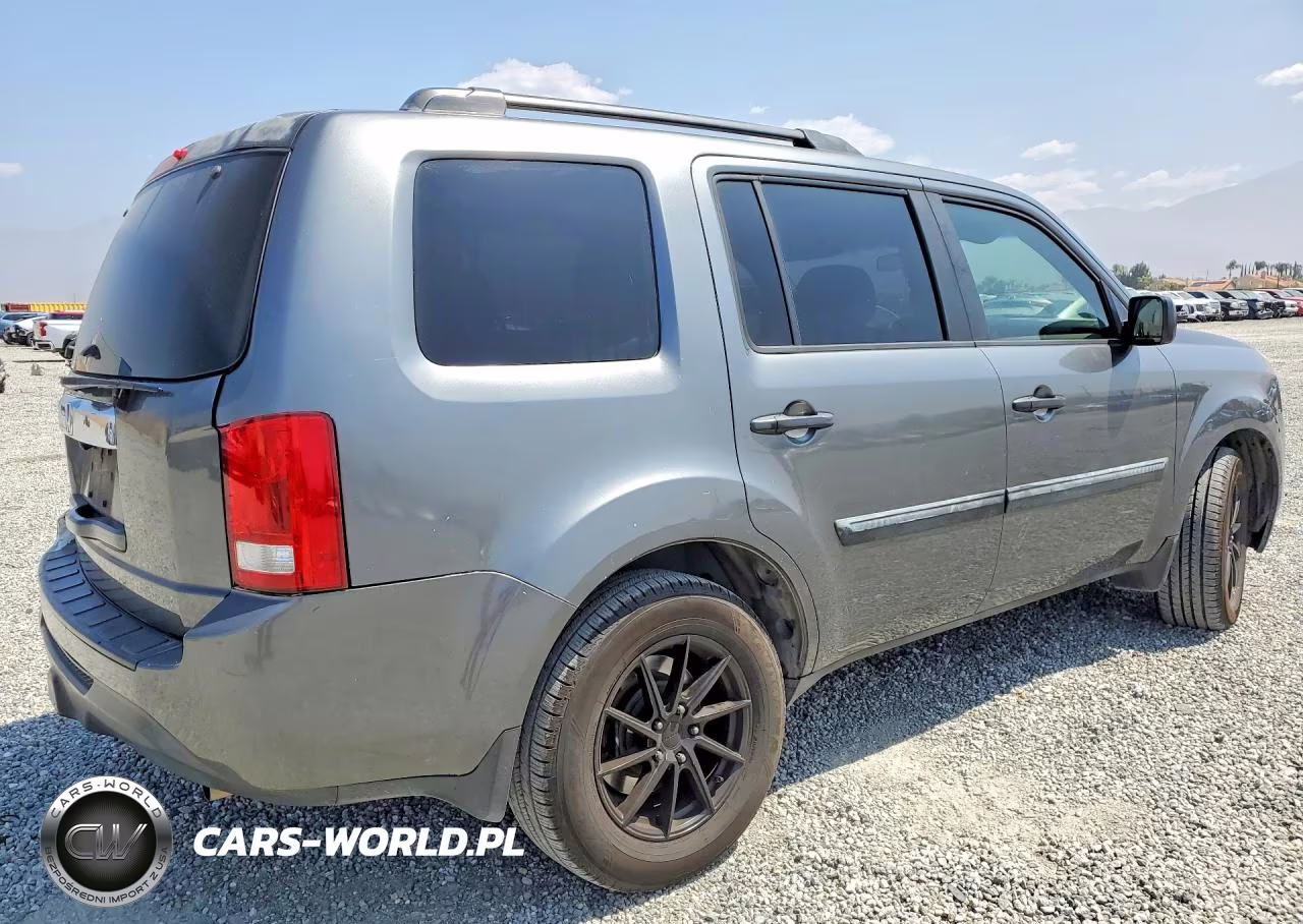 2012 Honda Pilot Lx VIN:5FNYF3H27CB032894 - 3