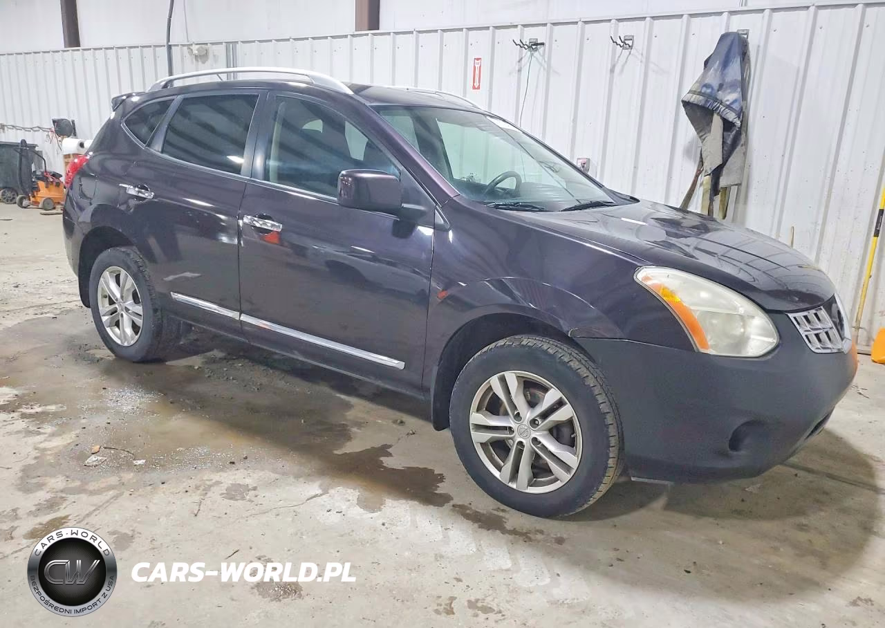 2013 Nissan Rogue S VIN:JN8AS5MV9DW649188 - 4