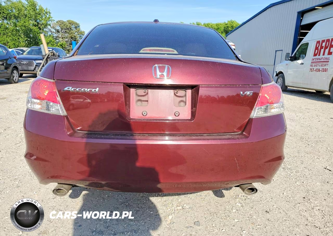 2009 Honda Accord Exl VIN:1HGCP36839A040301 - 6