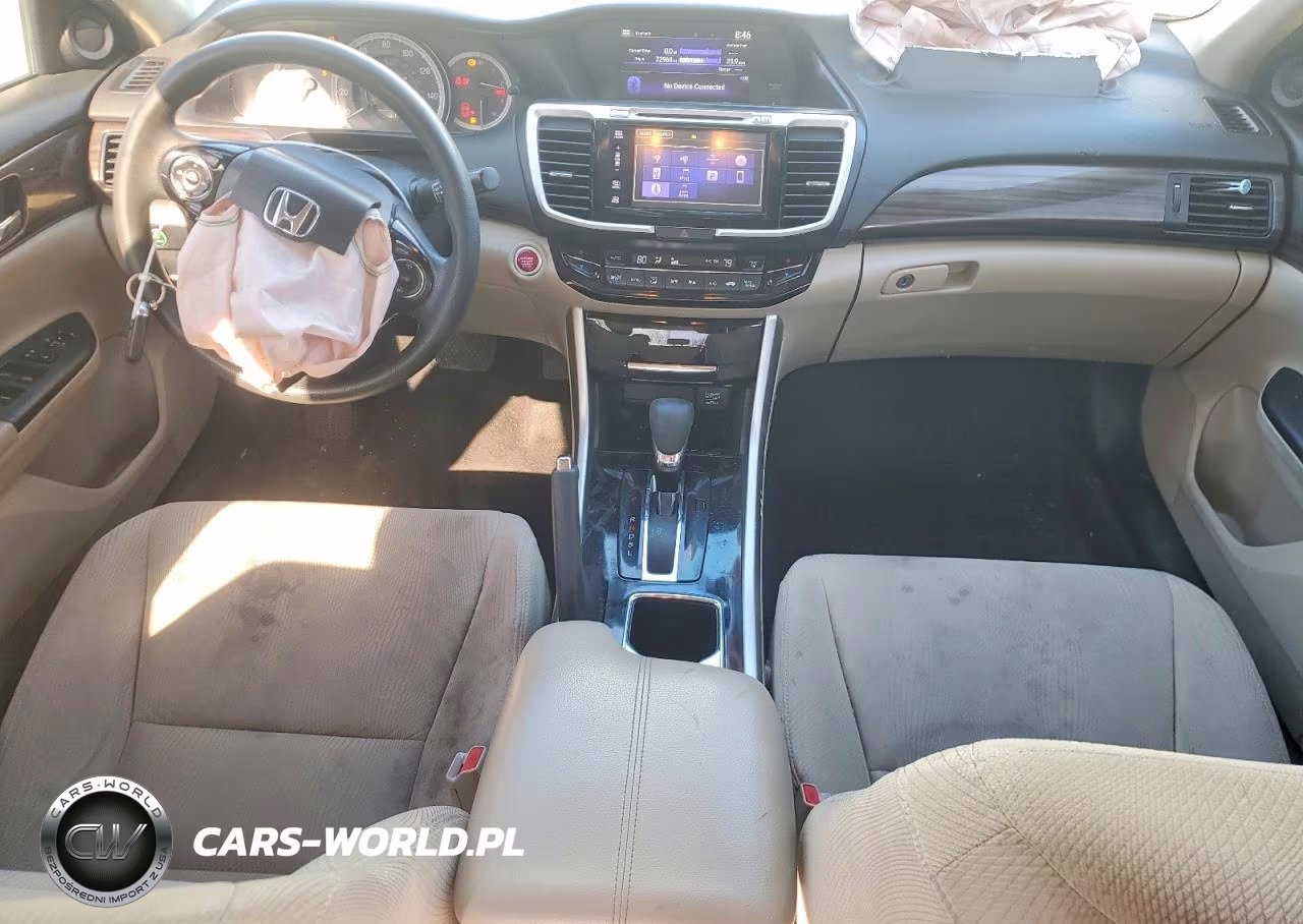 2016 Honda Accord Ex VIN:1HGCR2F77GA193773 - 8