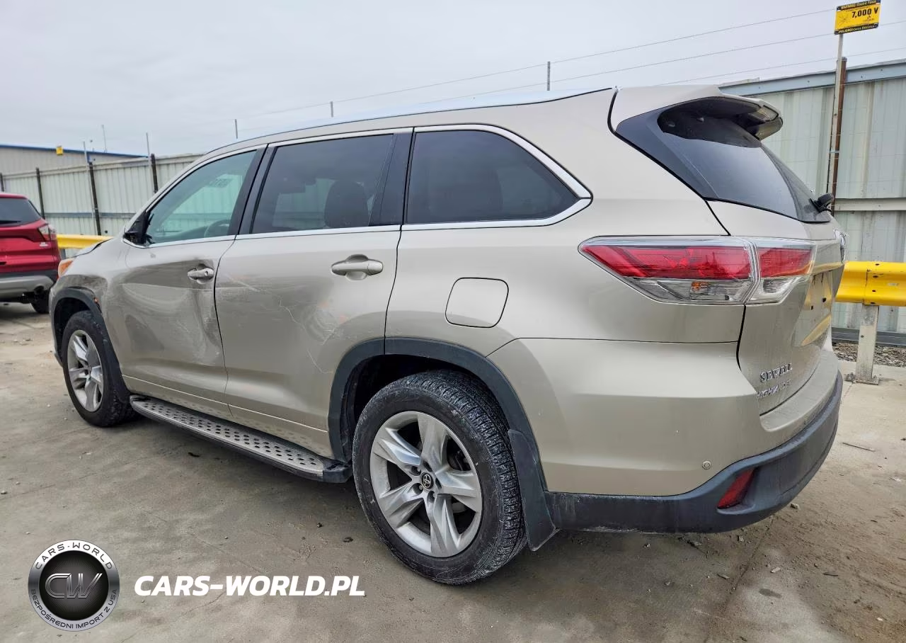 2016 Toyota Highlander Limited VIN:5TDYKRFH5GS173955 - 2