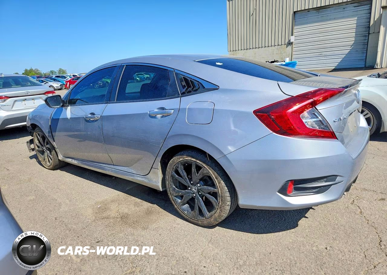 2019 Honda Civic Sport VIN:2HGFC2F84KH601258 - 2